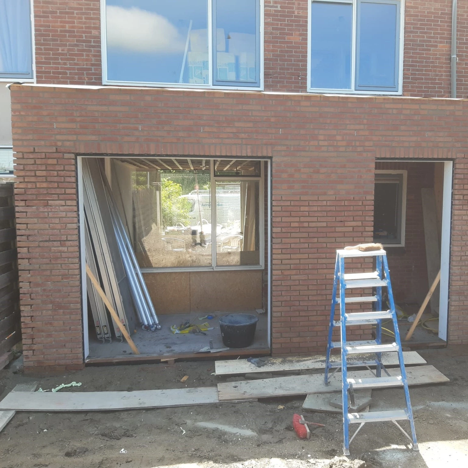 verbouwing woning en aanbouw woning in meliskerke